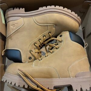 Ozark Trail Tan and Black Men's Boots